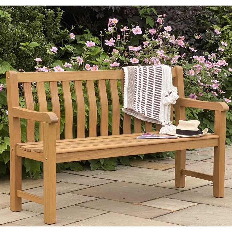 Ophelia & Co. Oban Wooden Bench Wayfair.co.uk
